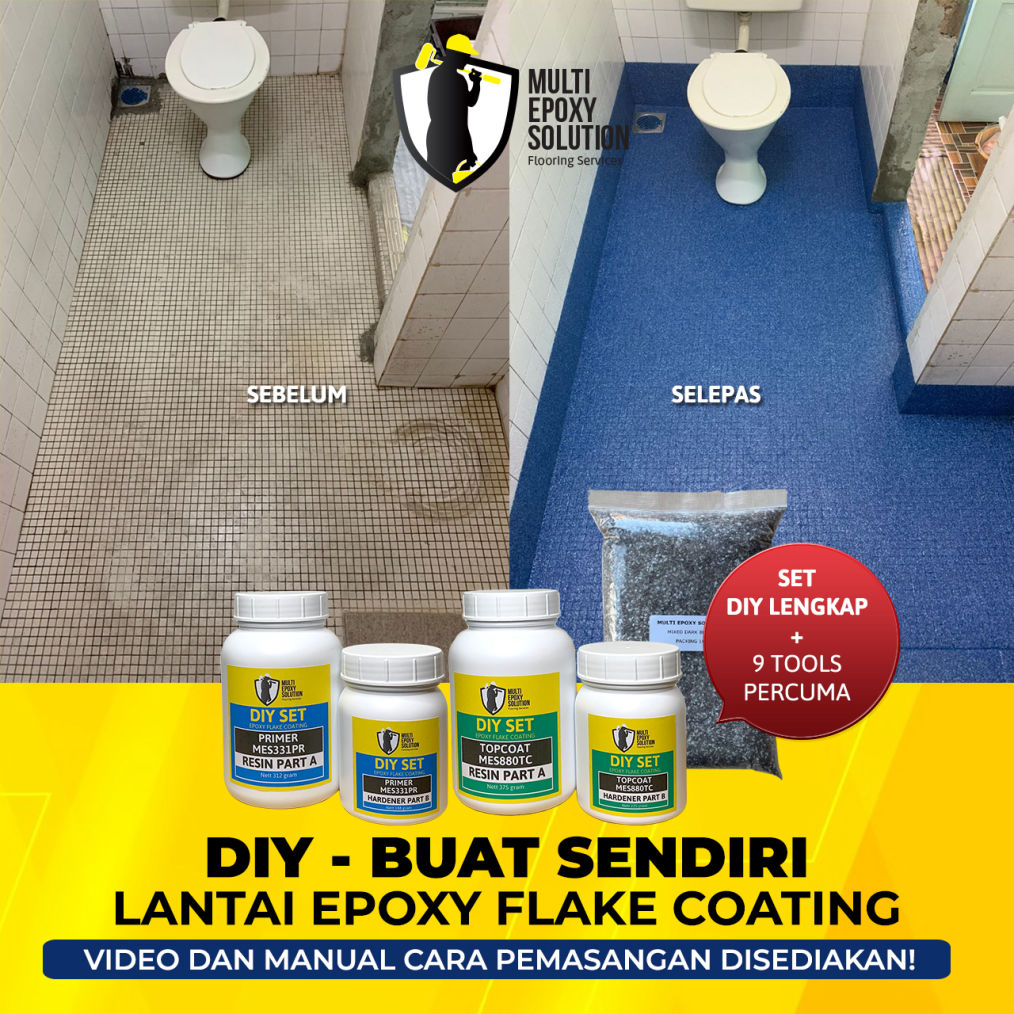 DIY - Epoxy Flake Coating